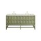 James Martin Vanities Emmeline 72in Double Vanity, Pebble Oak w/ 3 CM Eternal Marfil Top D100-V72-PBO-3EMR - alternate 7